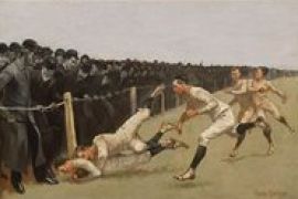 Scrimmage Football In American Art From The Civil
