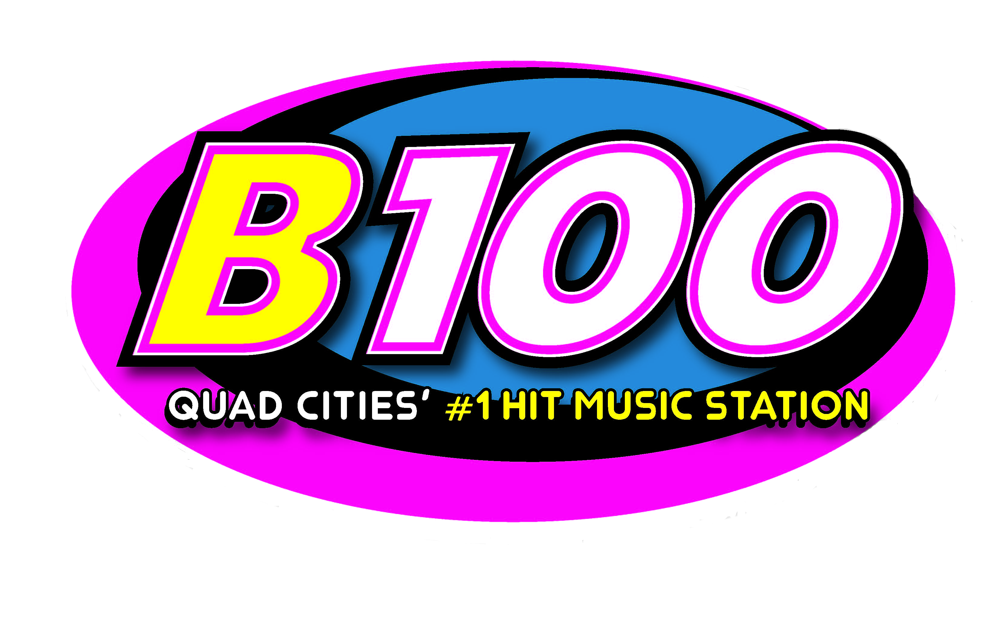 B100 logo theirs